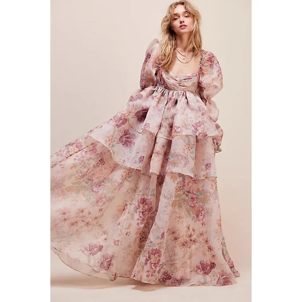 The Moonlight gown Selkie x Free People - Picture 2 of 7